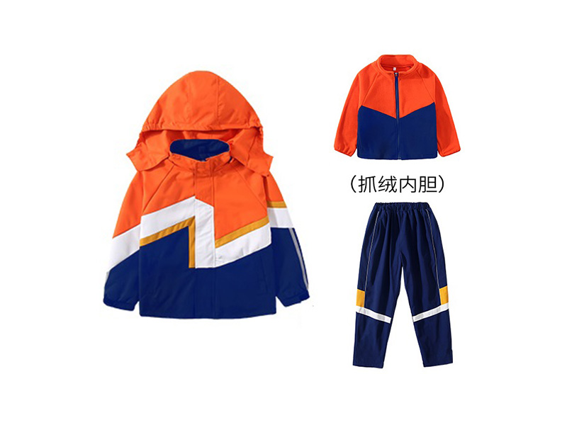 定制校服沖鋒衣套裝