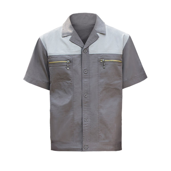 純棉短袖工作服