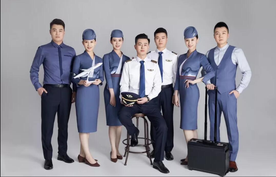 山東航空公司工作服定制款式圖片