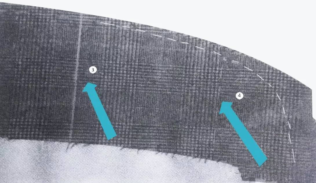 衣服掛面怎樣縫合好?繃縫下擺