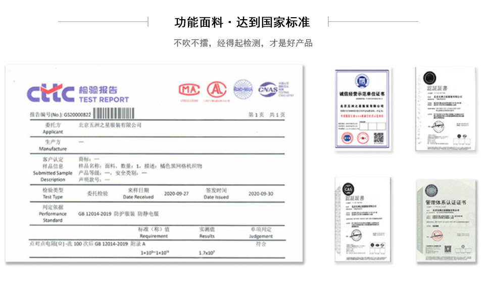 五洲之星定制餐飲服務員抓絨工作服營業(yè)執(zhí)照及資質(zhì)