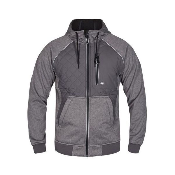 冬季連帽保暖工作棉服定制款式圖片