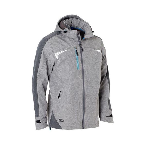 連帽反光抓絨休閑工作服定制款式圖片