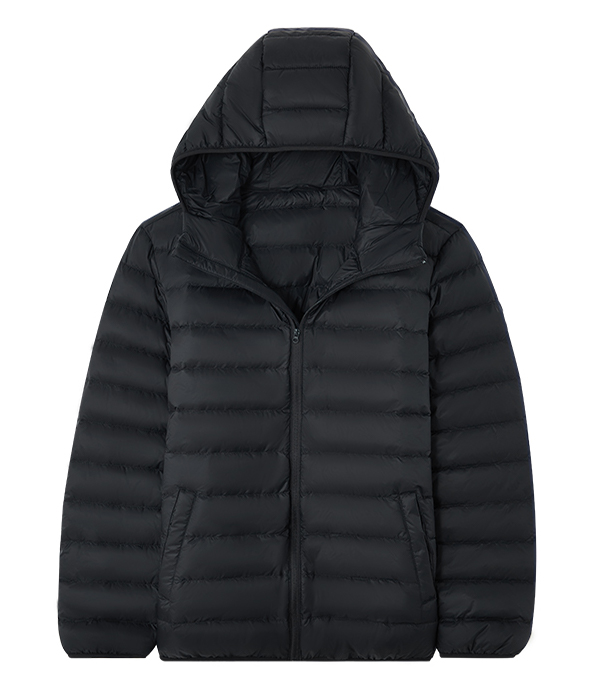 戶外便攜連帽羽絨服定制款式圖片