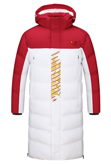 國家隊運動員加厚棉服定制款式圖片