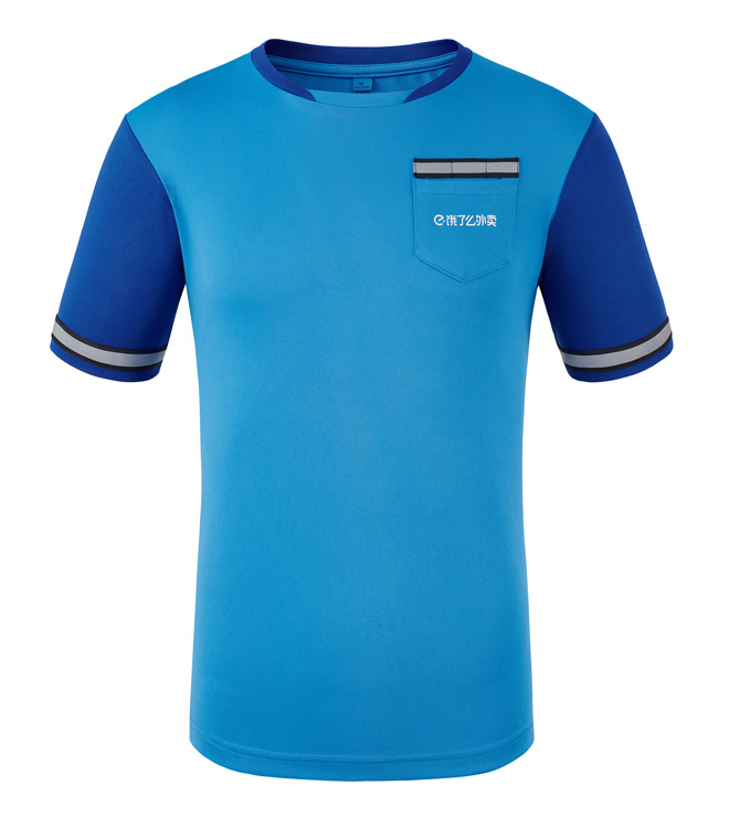 餓了么外賣夏季工作服定制款式圖片